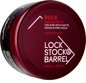 Lock Stock & Barrel Матовая мастика для пластичности, массы и текстуры волос Ruck Matte Putty Lock Stock & Barrel Матовая мастика для пластичности, массы и текстуры волос Ruck Matte Putty